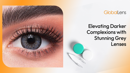 Elevating Darker Complexions with Stunning Grey Lenses