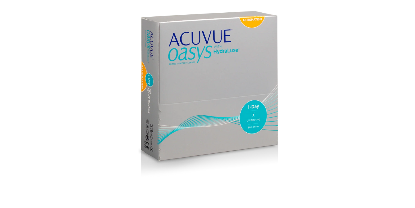  Acuvue Oasys 1-Day for Astigmatism - 90 Pack by Fresh Lens sold by Fresh Lens | CanadianContactLenses.com