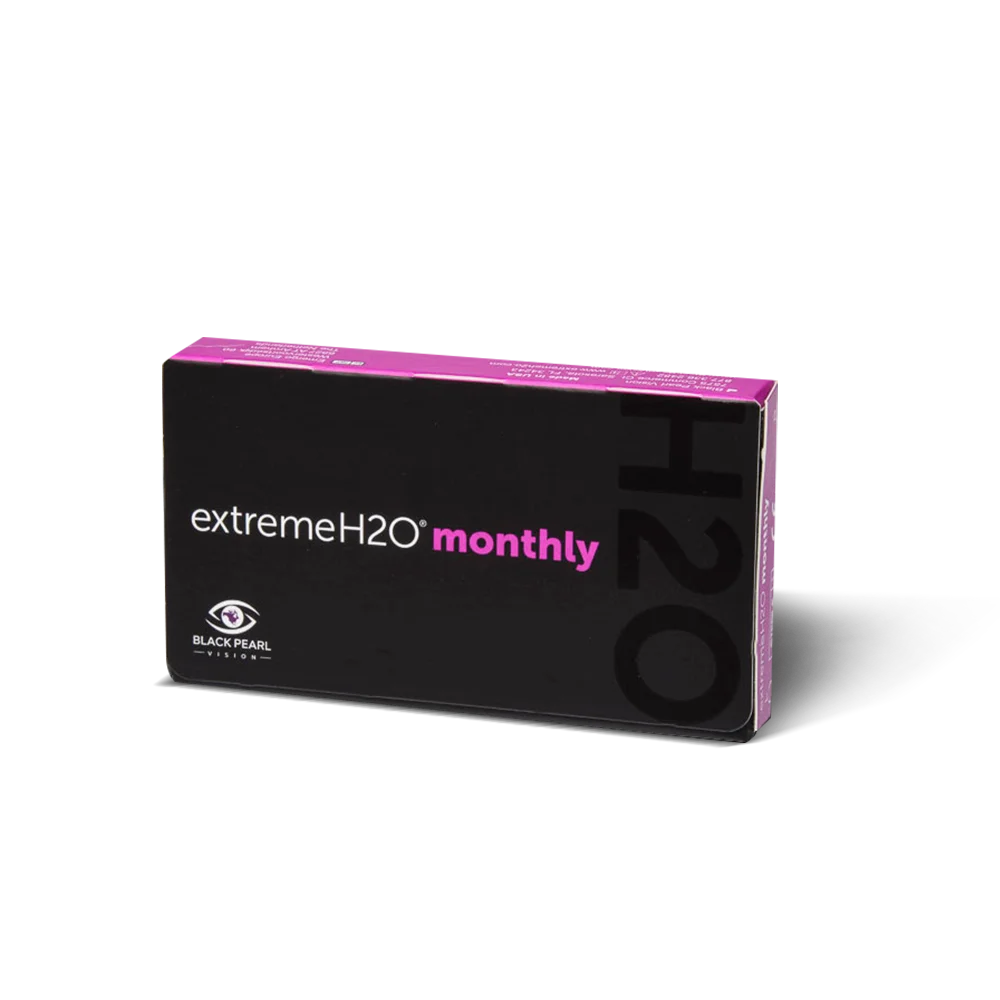 extremeH2O monthly packaging on a white background